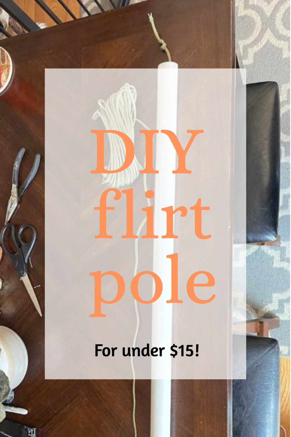 Flirt Pole Diy New How to Make A Diy Flirt Pole In 3 Easy Steps – Artofit