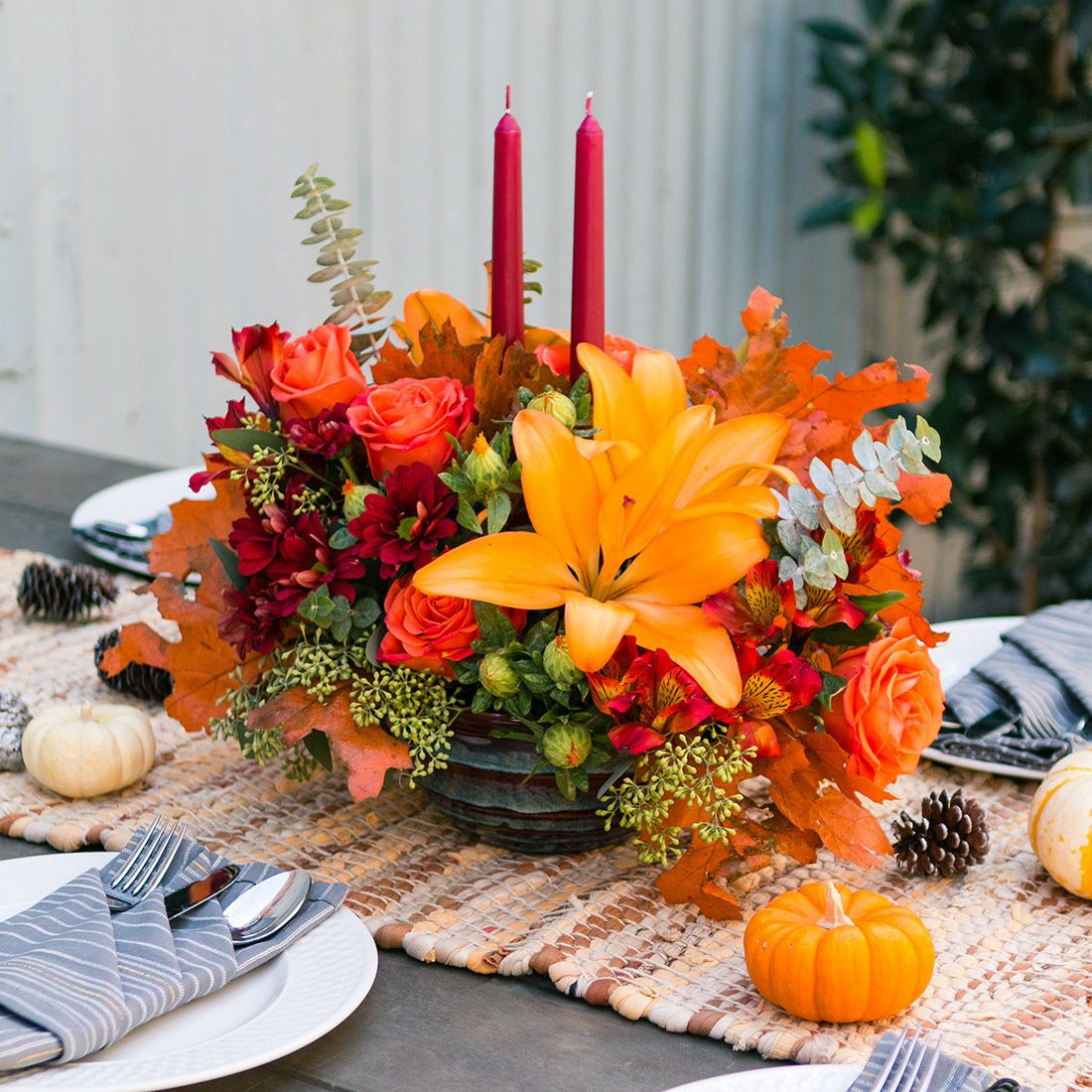 Flower Arrangements Thanksgiving Fresh Gather Round This Perfectly Pretty Thanksgiving Floral Centerpiece