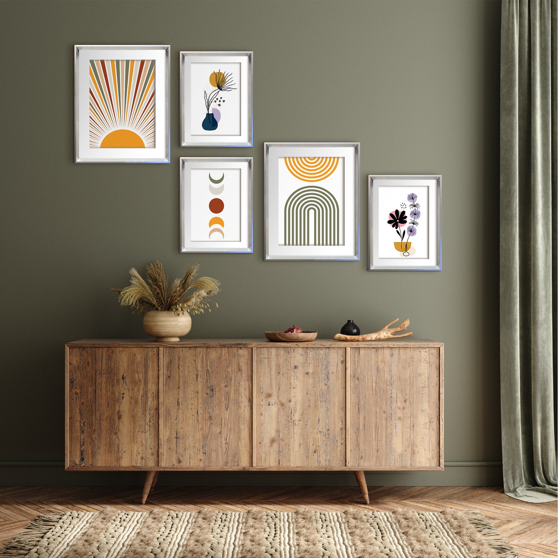 Framed Gallery Wall Set Elegant Gallery Wall Set Framed Framed Multi Poster Set for Your Home