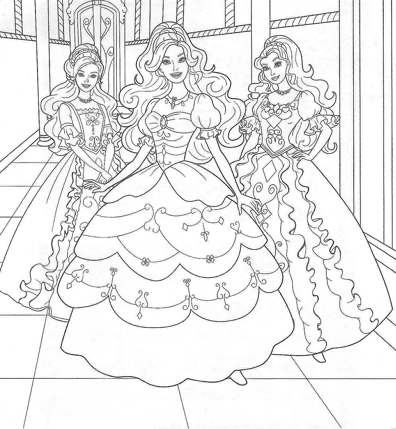 Free Barbie Coloring Pages Luxury Free Printable Barbie Coloring Pages for Kids