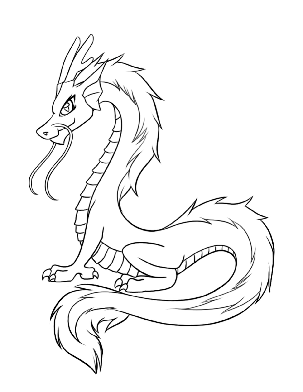 Free Coloring Pages Dragon Best Of Free Printable Dragon Coloring Pages for Kids