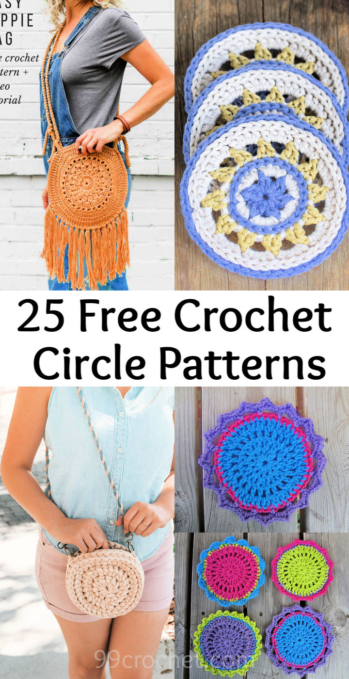 Free Crochet Circle Patterns Awesome 25 Free Crochet Circle Patterns How to Crochet A Circle 99 Crochet