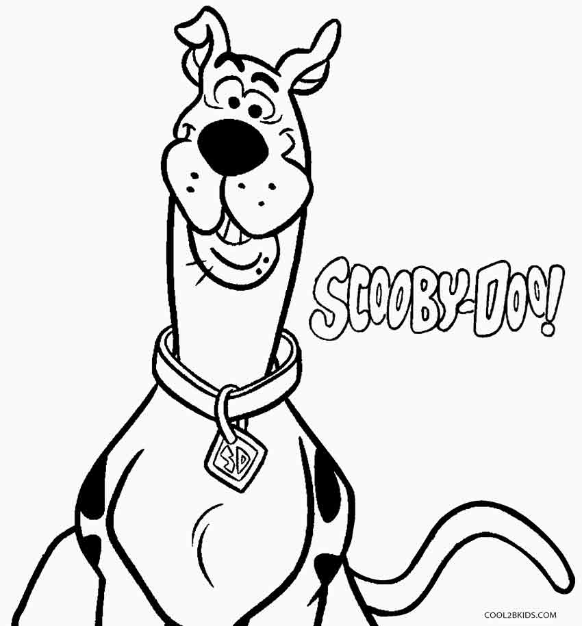 Free Scooby Doo Coloring Pages Lovely Printable Scooby Doo Coloring Pages for Kids