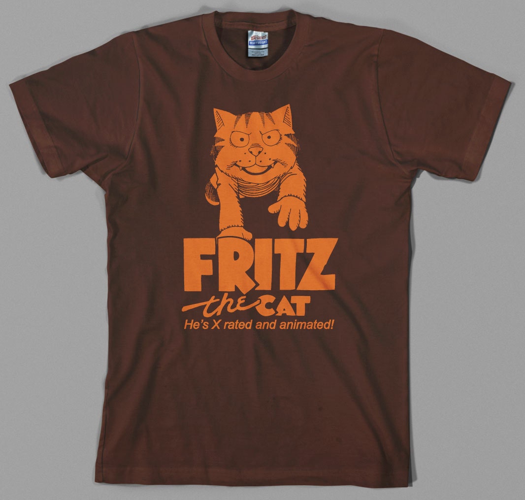 Fritz the Cat Shirt Luxury Fritz the Cat Movie T Shirt 70s Nine Lives Ic Kitten