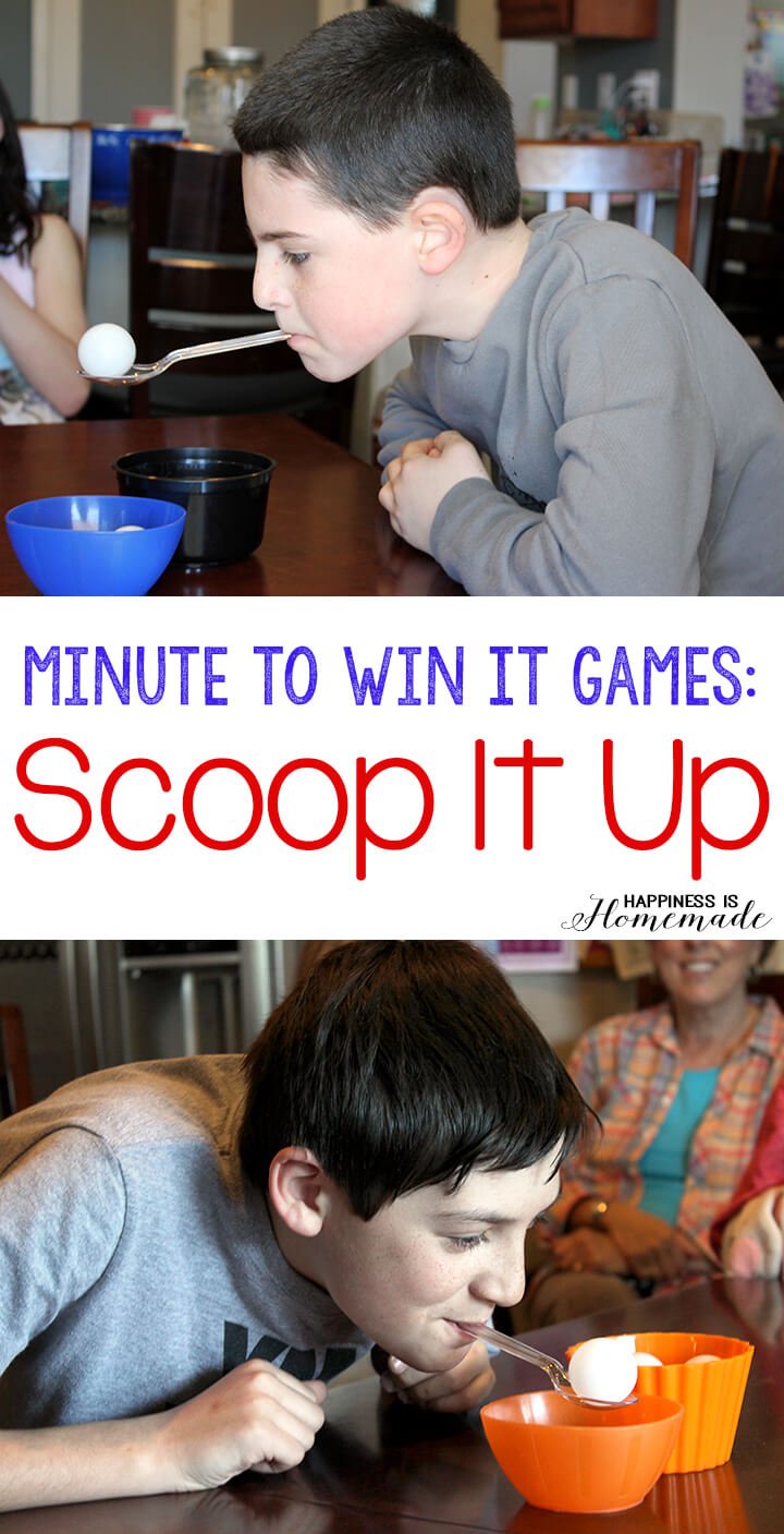 Fun Minute to Win It Games New 10 Awesome Minute to Win It Party Games Happiness is Homemade