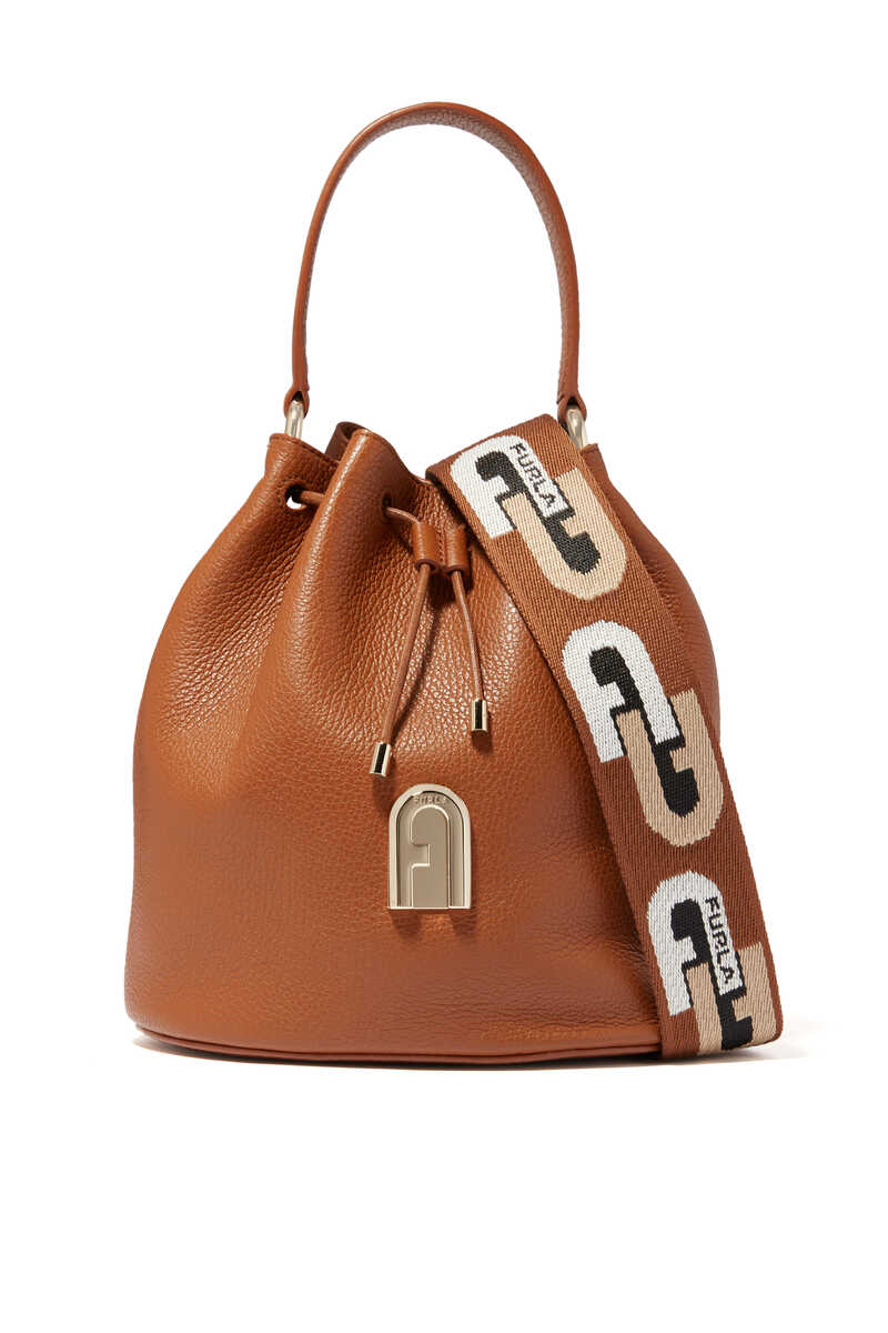 Furla Bags Sale Unique Buy Brown Furla Sleek Small Leather Bucket Bag Womens for Aed 700 00