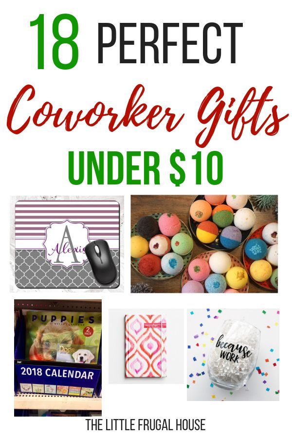 Gifts for Colleagues Under $10 Fresh 18 Christmas Gifts for Coworkers Under $10 the Little Frugal House