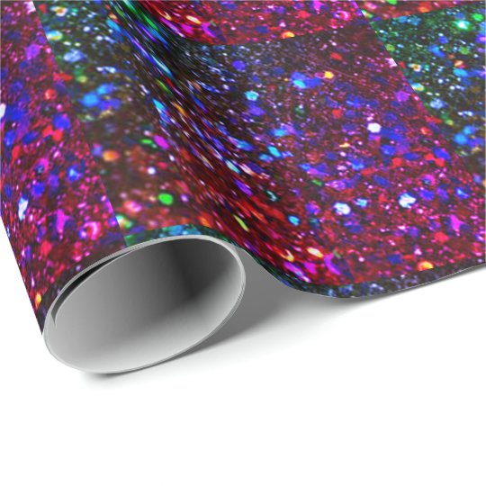 Glitter Christmas Wrapping Paper Beautiful Sparkly Glitter Pattern Christmas Wrapping Paper