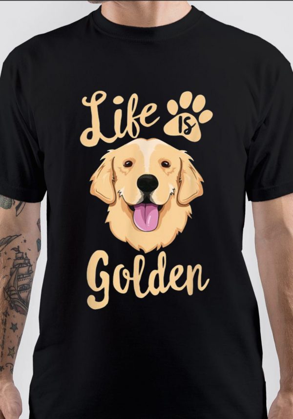 Golden Retriever Tee Shirts Unique Golden Retriever T Shirt Swag Shirts