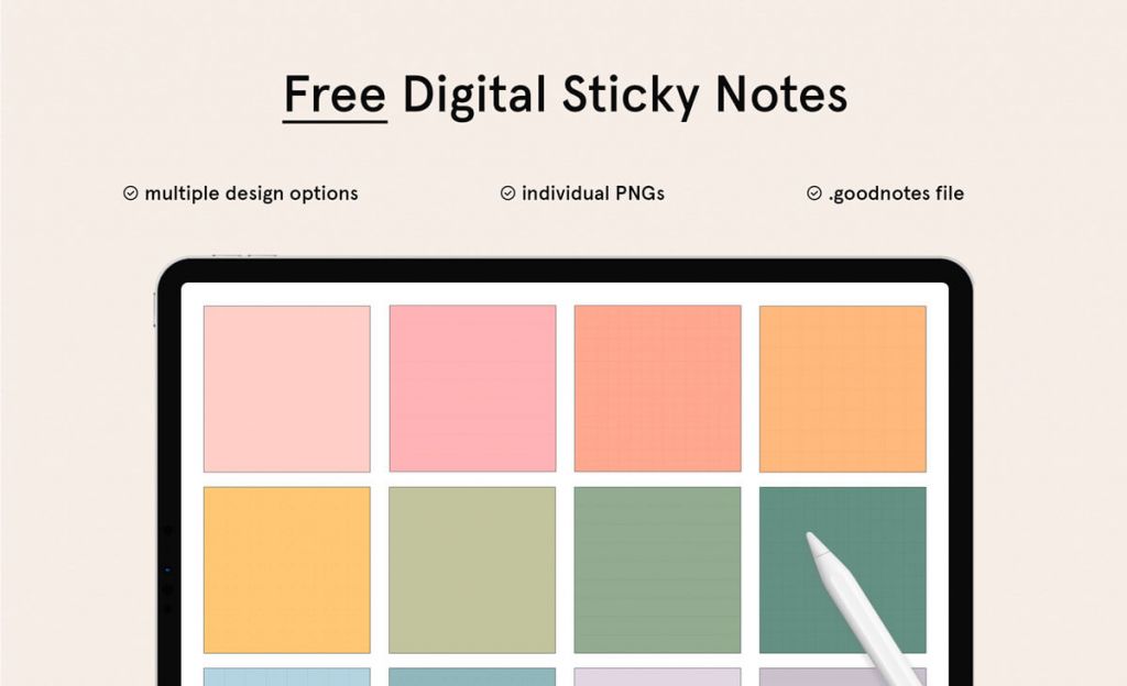 Goodnotes Stickers Free Inspirational Goodnotes Sticker Pack List Free Free Digital Planners