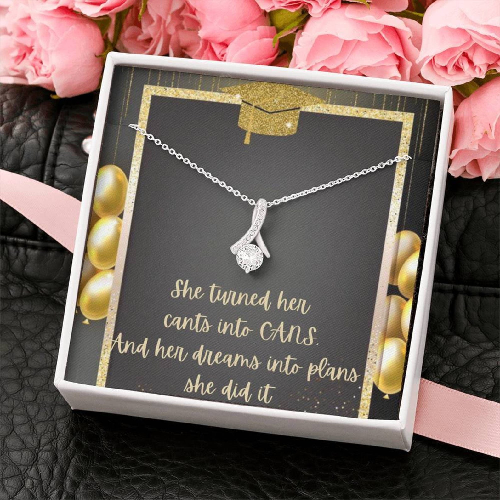 Graduation Necklace Ideas Inspirational Graduation Necklace for Daughter High School Graduation Gift