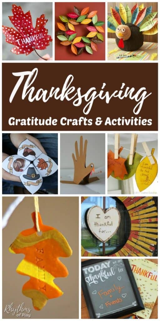 Gratitude Activities for Thanksgiving New 40 Thanksgiving Gratitude Crafts and Activities Rhythms Of Play