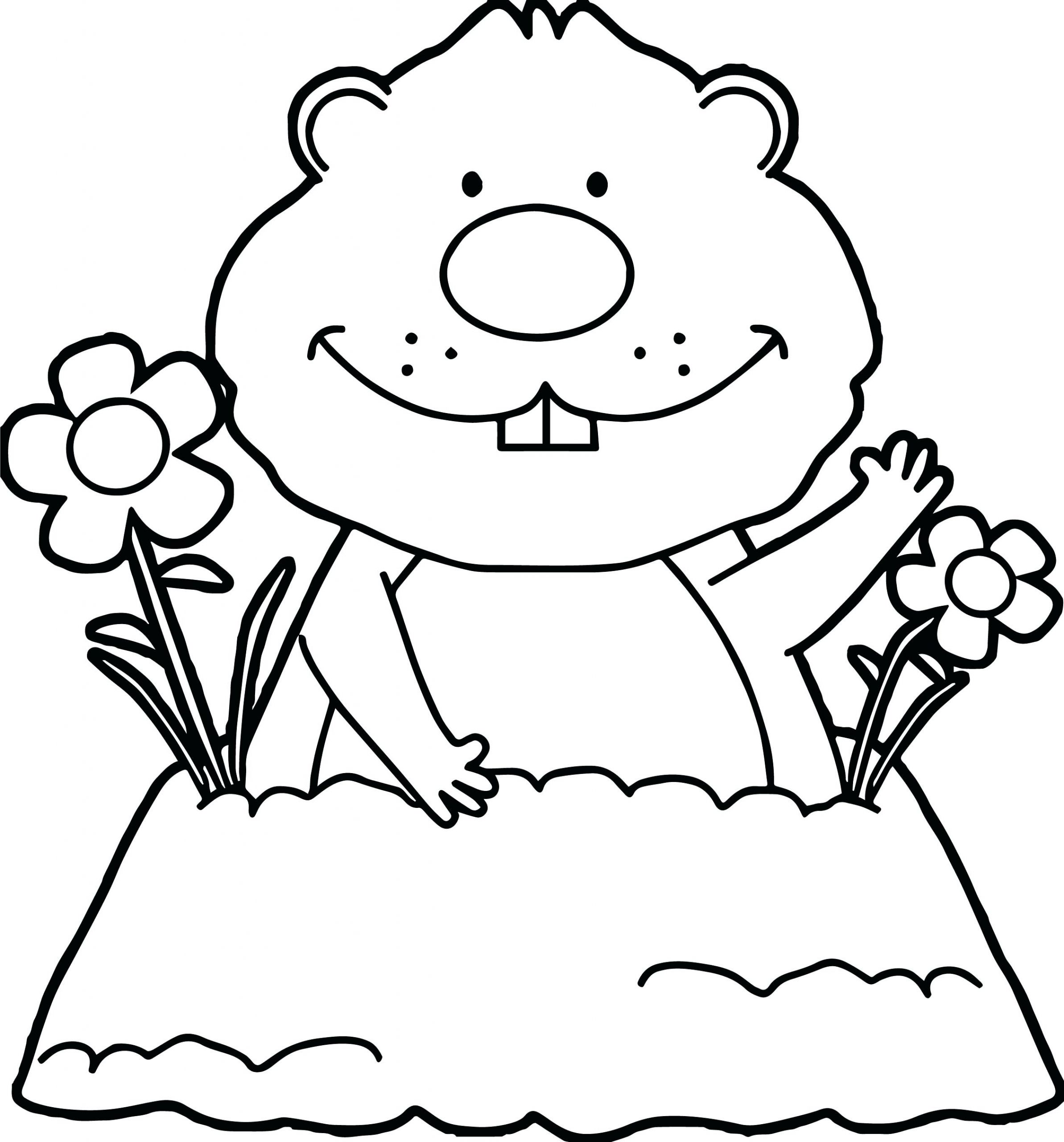 Groundhog Coloring Page New Groundhog Coloring Pages Best Coloring Pages for Kids