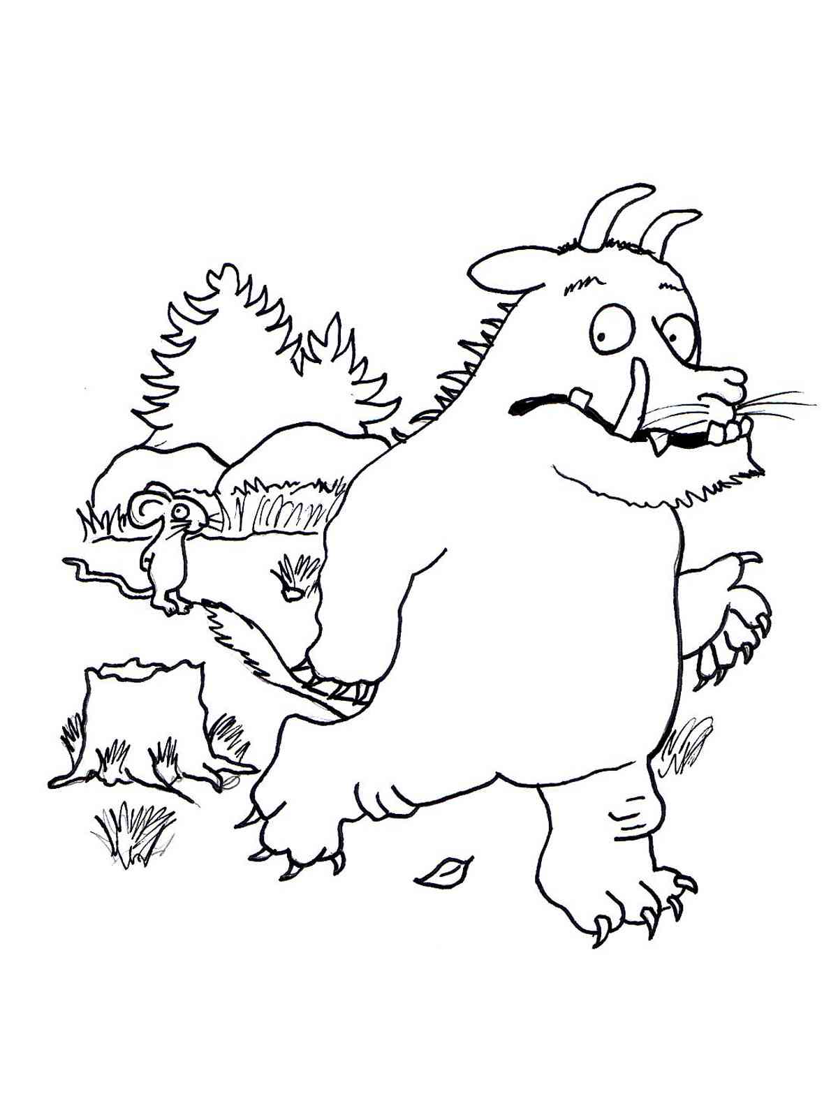 Gruffalo Coloring Pages Best Of Gruffalo Coloring Pages