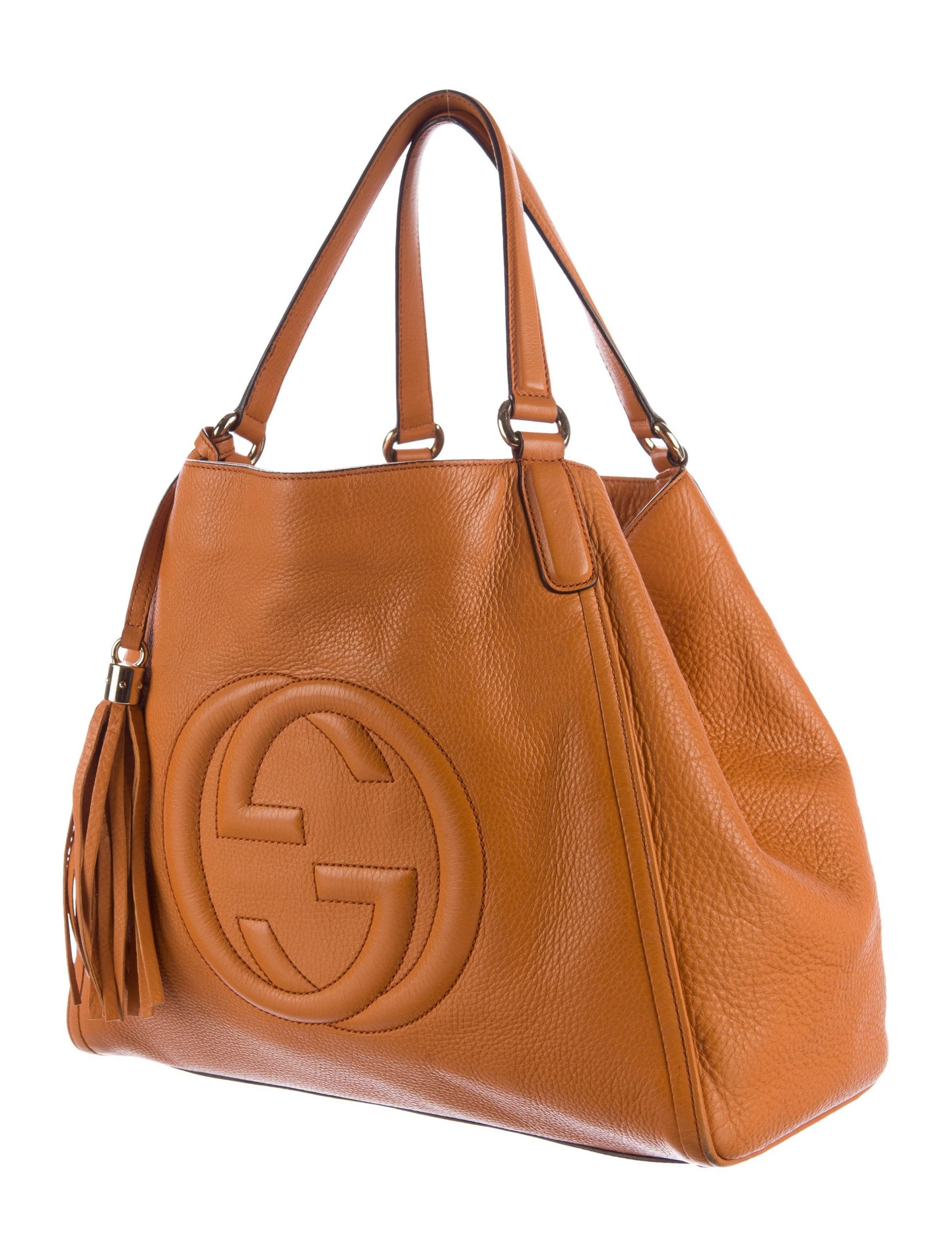 Gucci Handbags for Women New Gucci Medium soho tote Handbags Guc