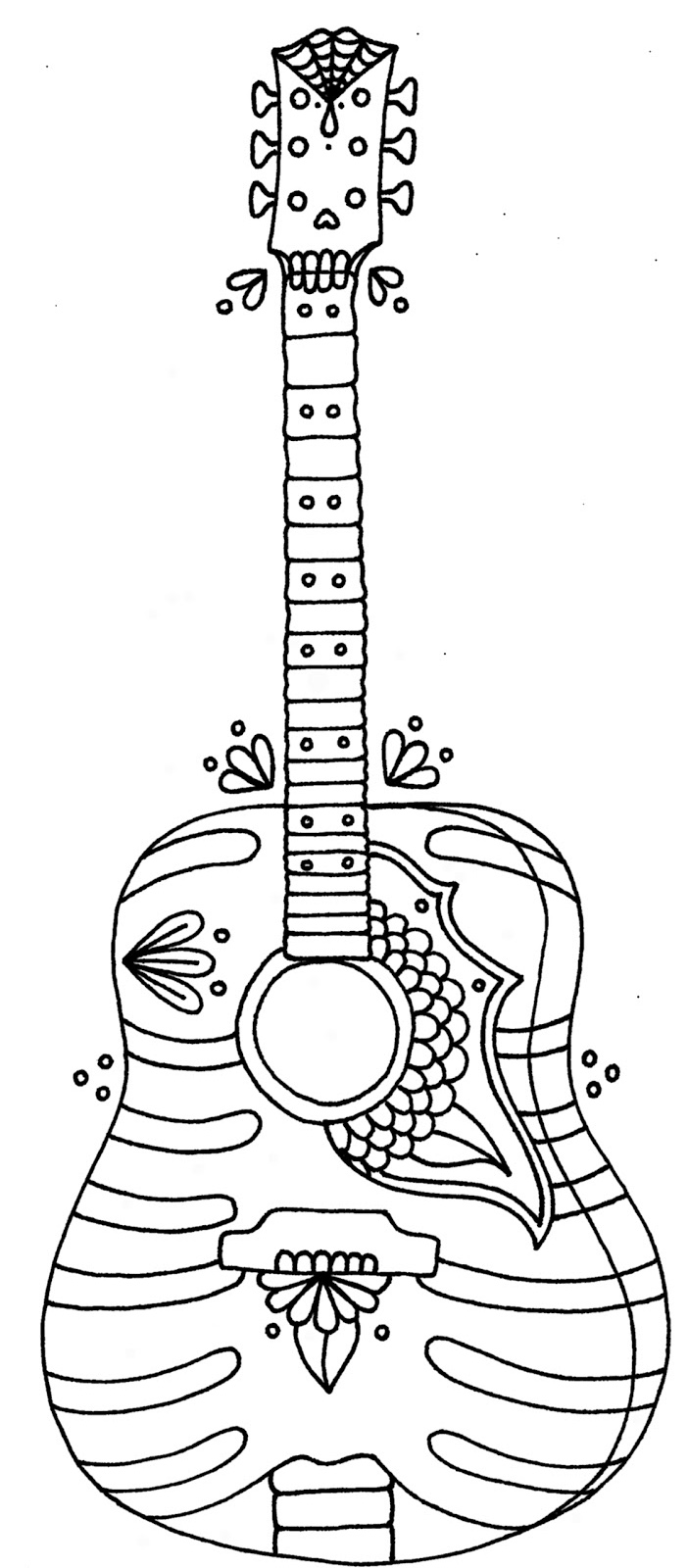 Guitar Coloring Page Luxury Guitar Coloring Pages Best Coloring Pages for Kids