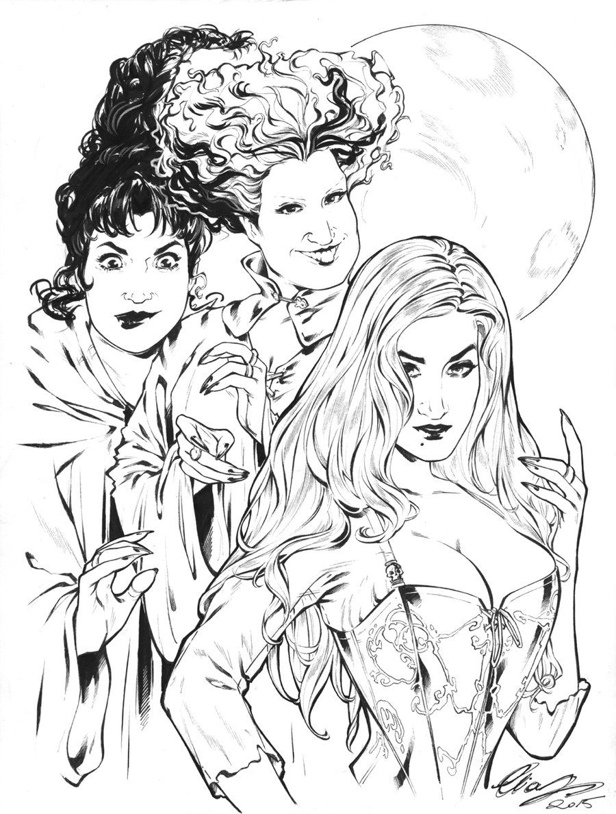 Hocus Pocus Coloring Book Awesome Hocus Pocus Coloring Pages – thekidsworksheet