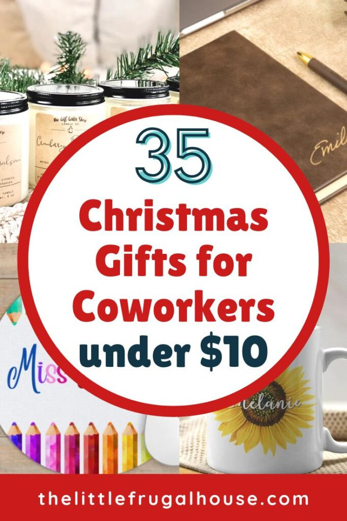 Holiday Gifts for Coworkers Under $10 Inspirational 35 Christmas Gifts for Coworkers Under $10 the Little Frugal House