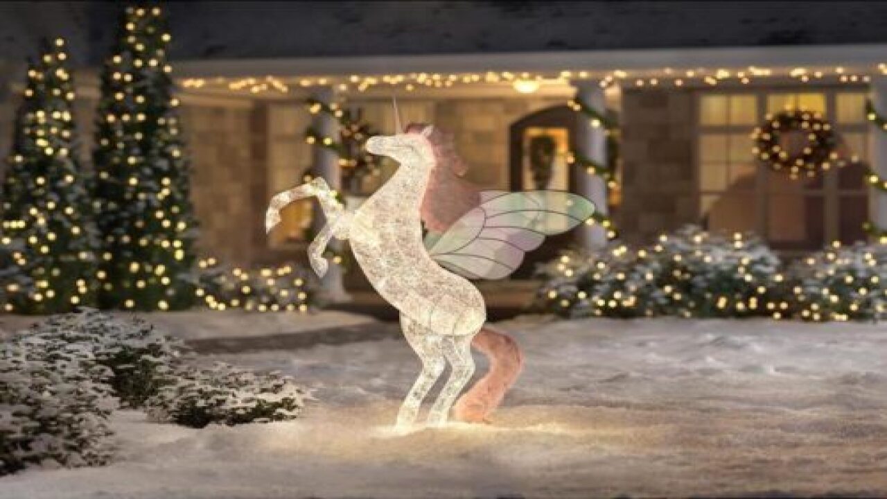 Home Depot Outdoor Christmas ornaments Beautiful You Can now Buy A Massive Unicorn Lawn ornament at Home Depot for the