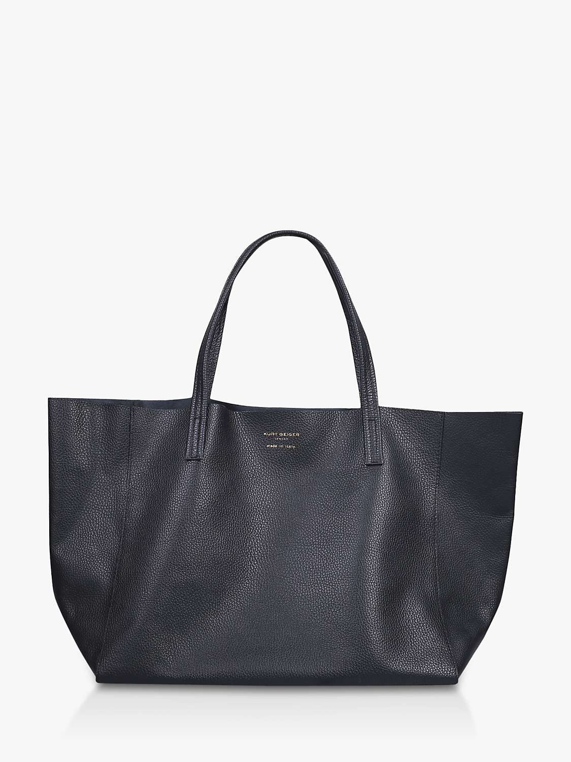 Kurt Geiger tote Bag Awesome Kurt Geiger London Violet Leather tote Bag Black at John Lewis &amp; Partners