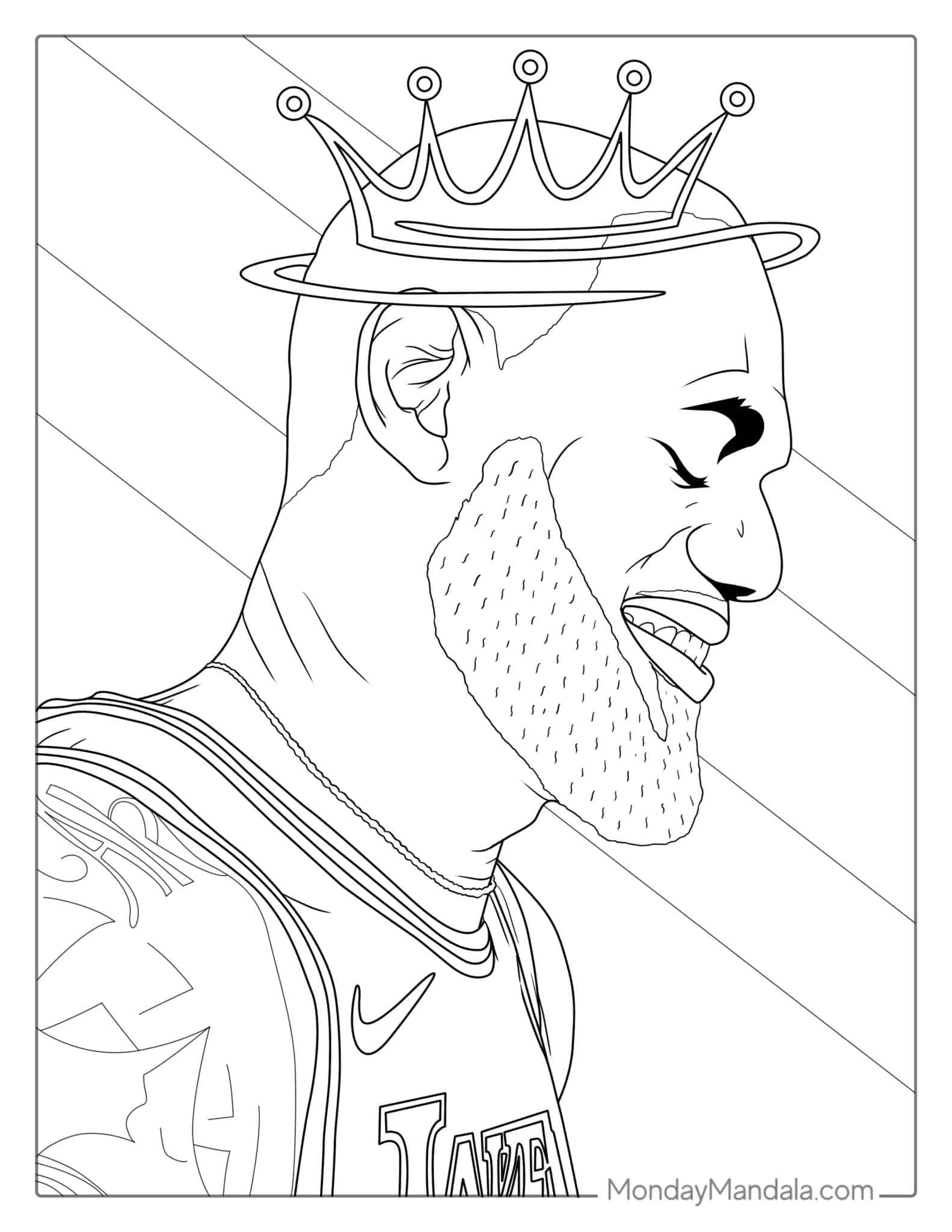 Lebron James Colouring Pages Beautiful 20 Lebron James Coloring Pages Free Pdf Printables