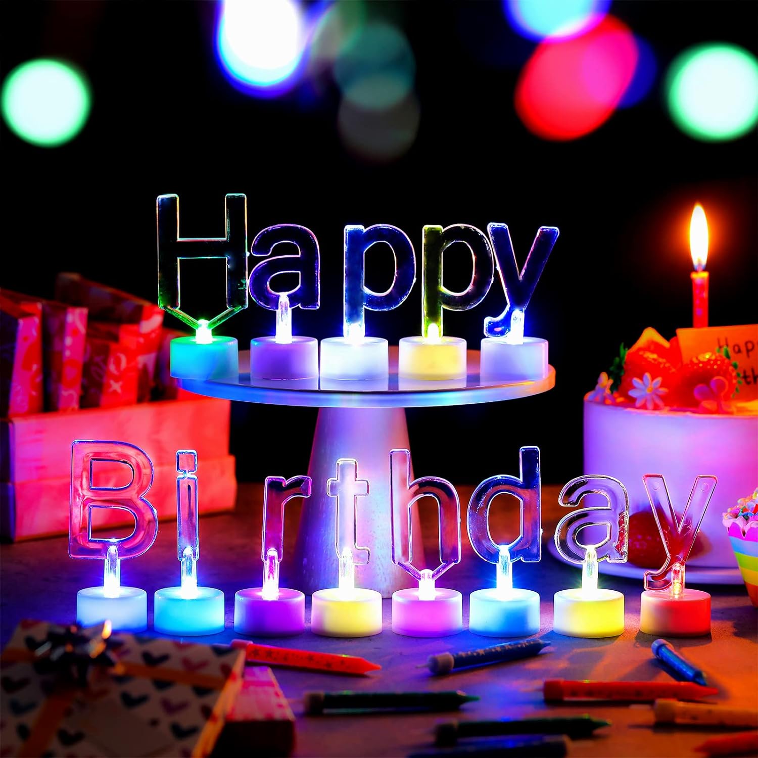 Led Birthday Candles Best Of Amazon 13 Pcs Colorful Led Birthday Candles Happy Birthday Letter