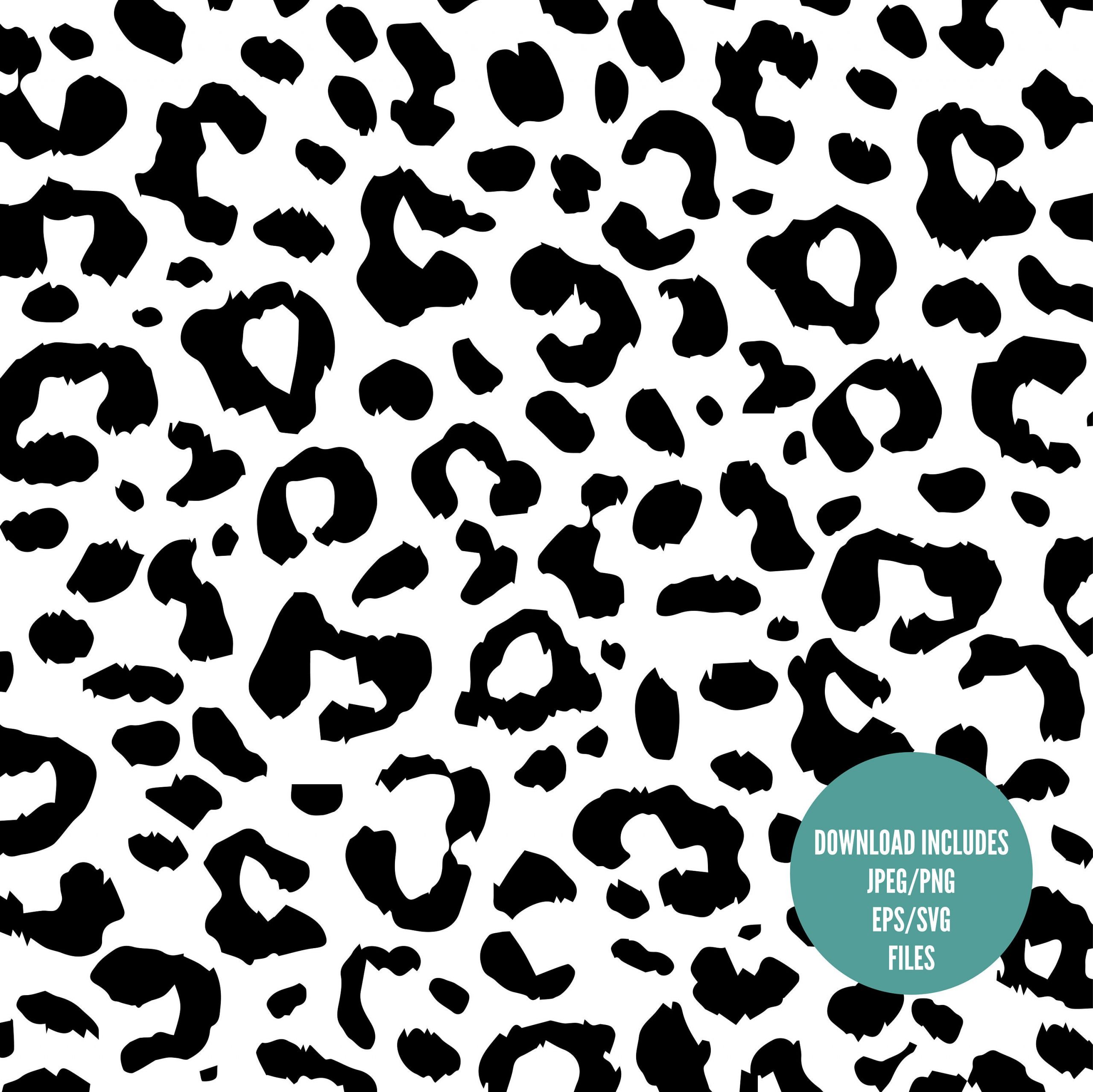 Leopard Print Clipart Unique Leopard Print Cricut Svg Files Clip Art Vector File Files