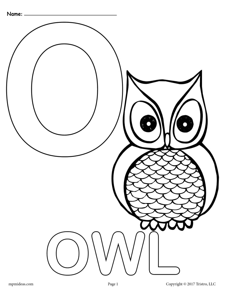 Letter O Coloring Pages Elegant Letter O Alphabet Coloring Pages 3 Free Printable Versions – Supplyme