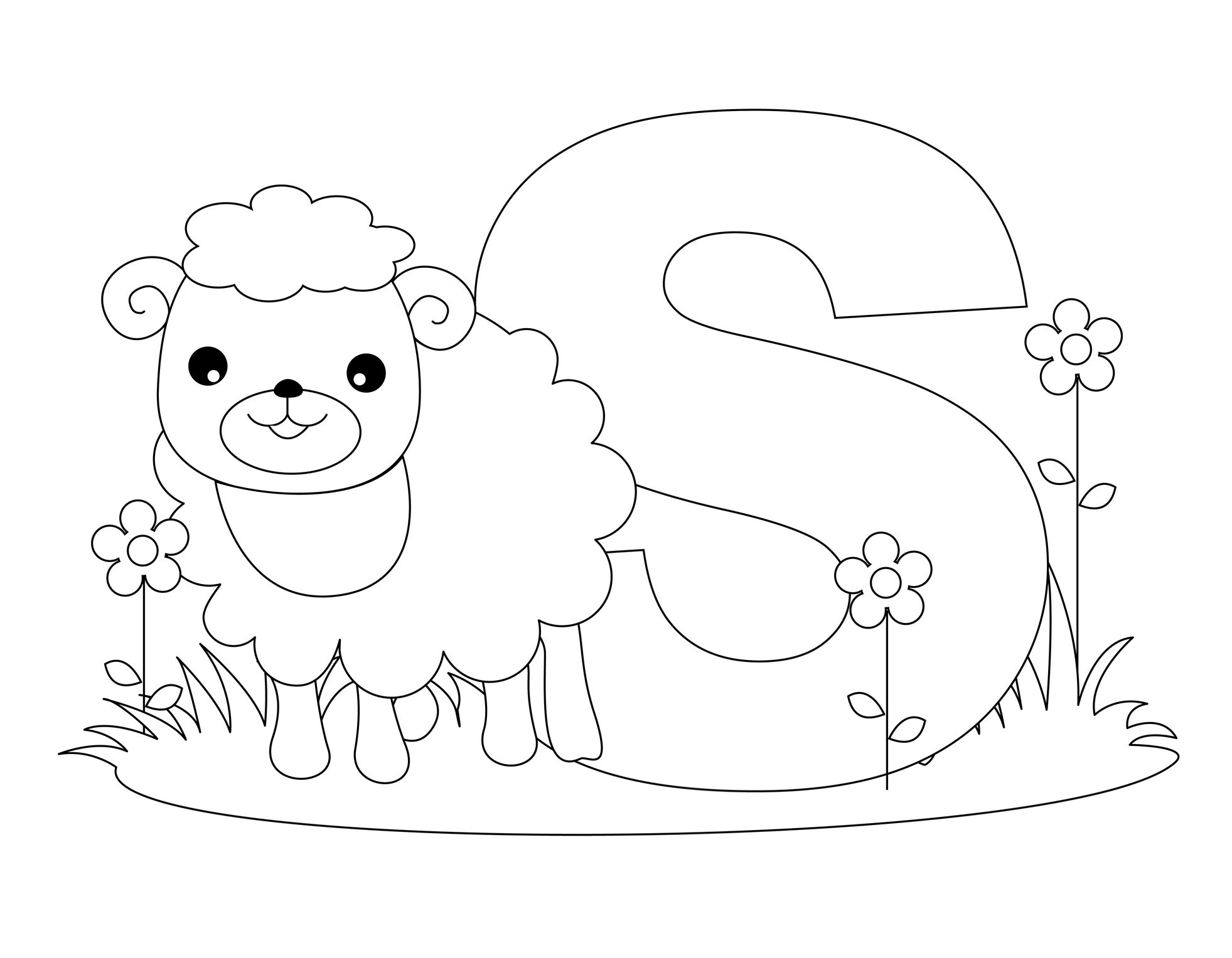 Letter S Coloring Sheet Elegant Free Printable Alphabet Coloring Pages for Kids Best Coloring Pages