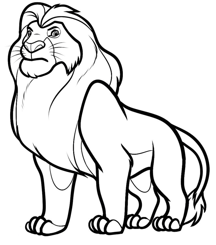 Lion Coloring Images Luxury Free Printable Lion Coloring Pages for Kids