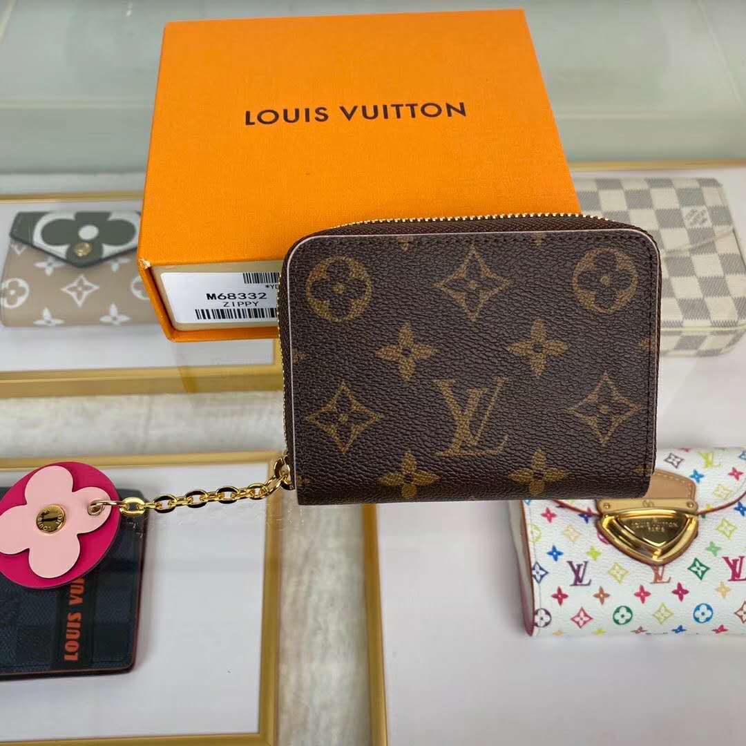 Louis Vuitton Coin Purse Beautiful Louis Vuitton Lv Women Zippy Coin Purse Iconic Monogram Canvas Lulux