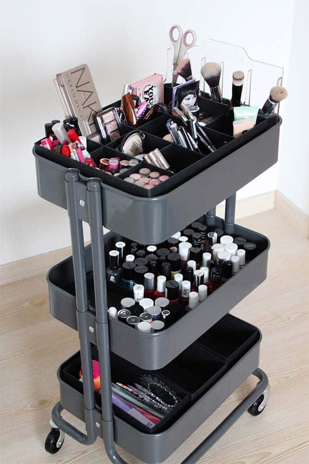 Makeup organizer Diy Inspirational 25 Diy Makeup Storage Ideas that Will Save Your Time