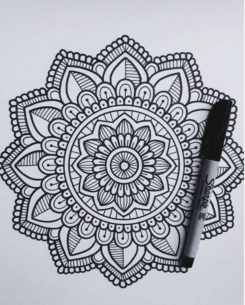 Mandala Design Simple Fresh 40 Easy Mandala Drawing Ideas Simple Tutorials Harunmudak