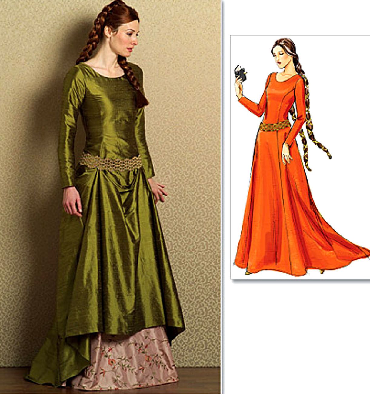 Medieval Dress Patterns Lovely Me Val Dress Patterns