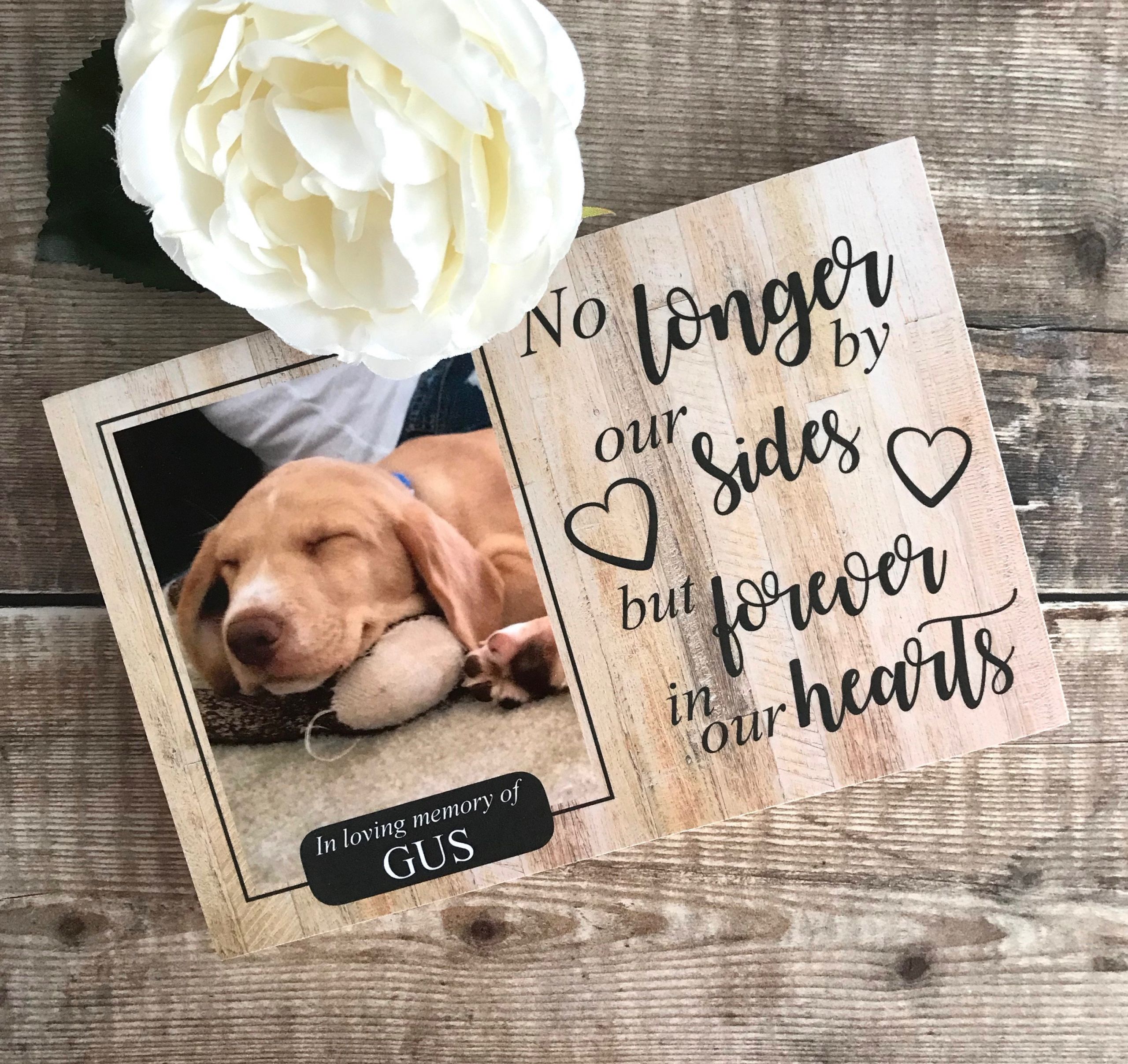 Memory Dog Gifts Lovely Dog Memorial Gift Pet Memorial Frame Pet Memorial Dog Etsy Uk