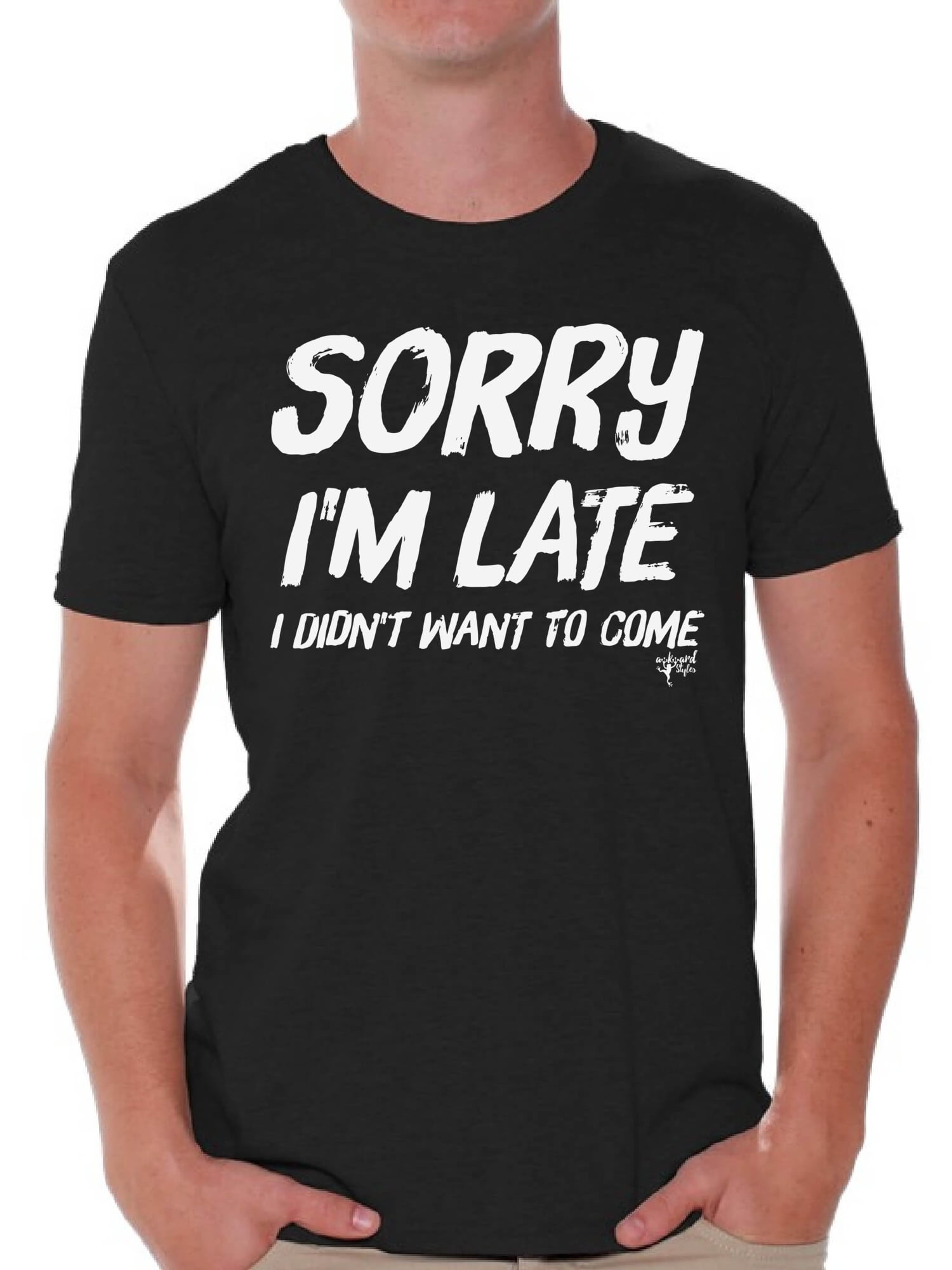 Mens Novelty Shirts Elegant Awkward Styles Men S Humor Shirts Mens Humor Graphic Tees I M Late Lazy