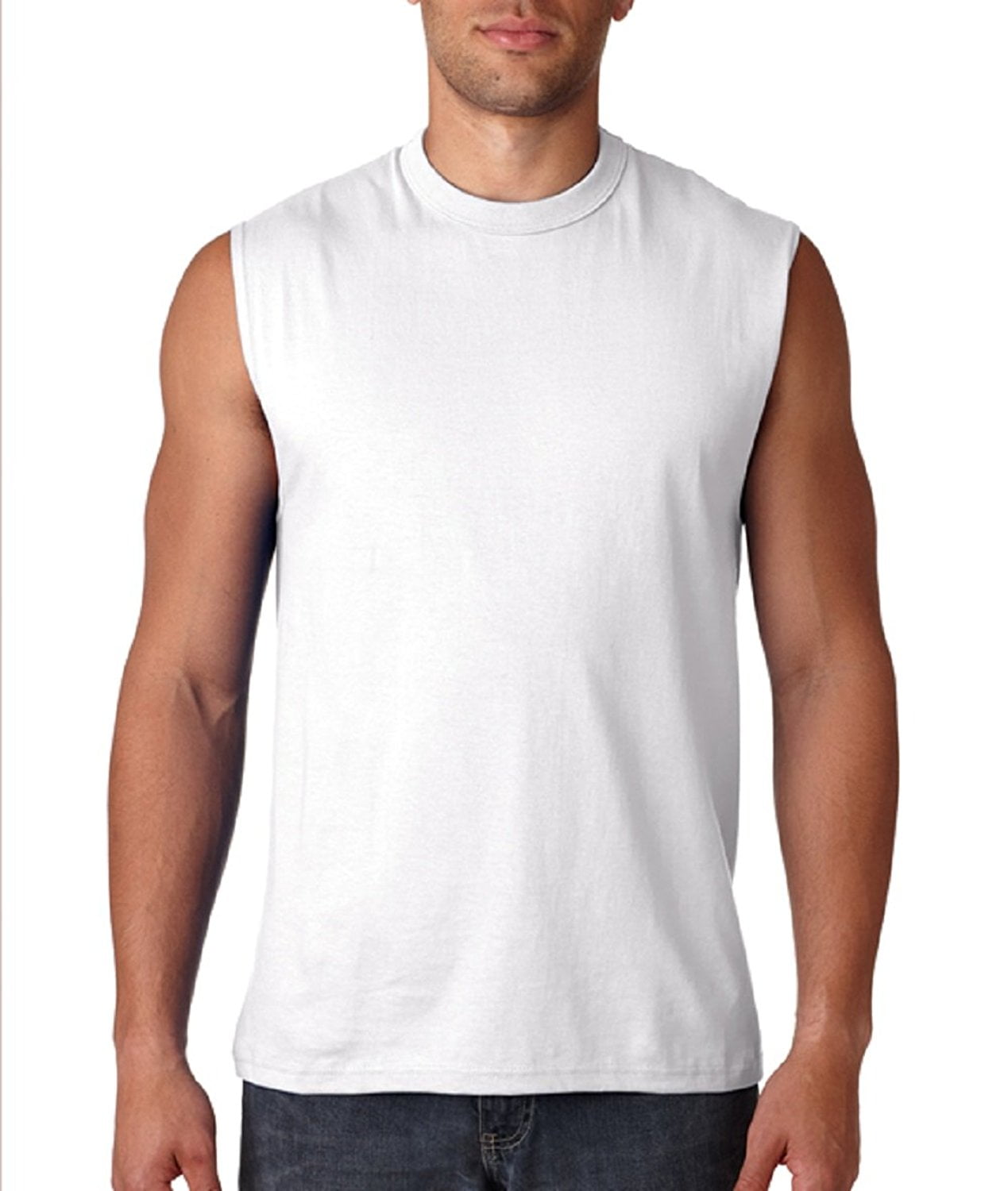 Mens Sleeveless T Shirts White Fresh Hanes Men S Sport Styling Cotton Sleeveless T Shirts W Cool Dri 4 Pack