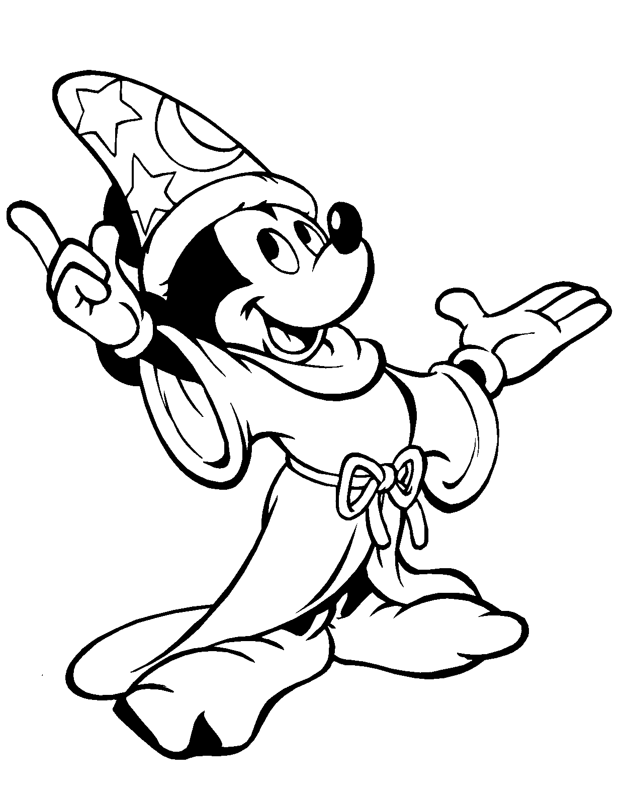 Mickey Coloring Page Beautiful Free Printable Mickey Mouse Coloring Pages for Kids