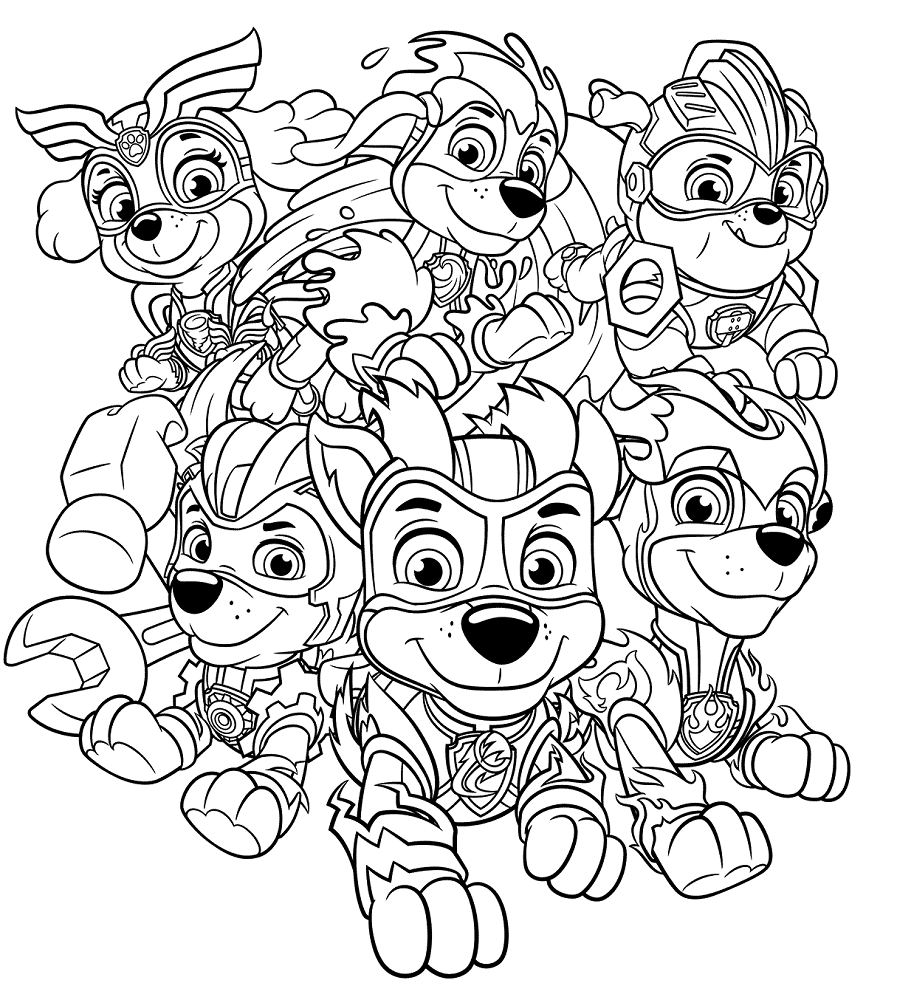 Mighty Pups Coloring Page Beautiful 10 Free Paw Patrol Mighty Pups Coloring Pages Printable