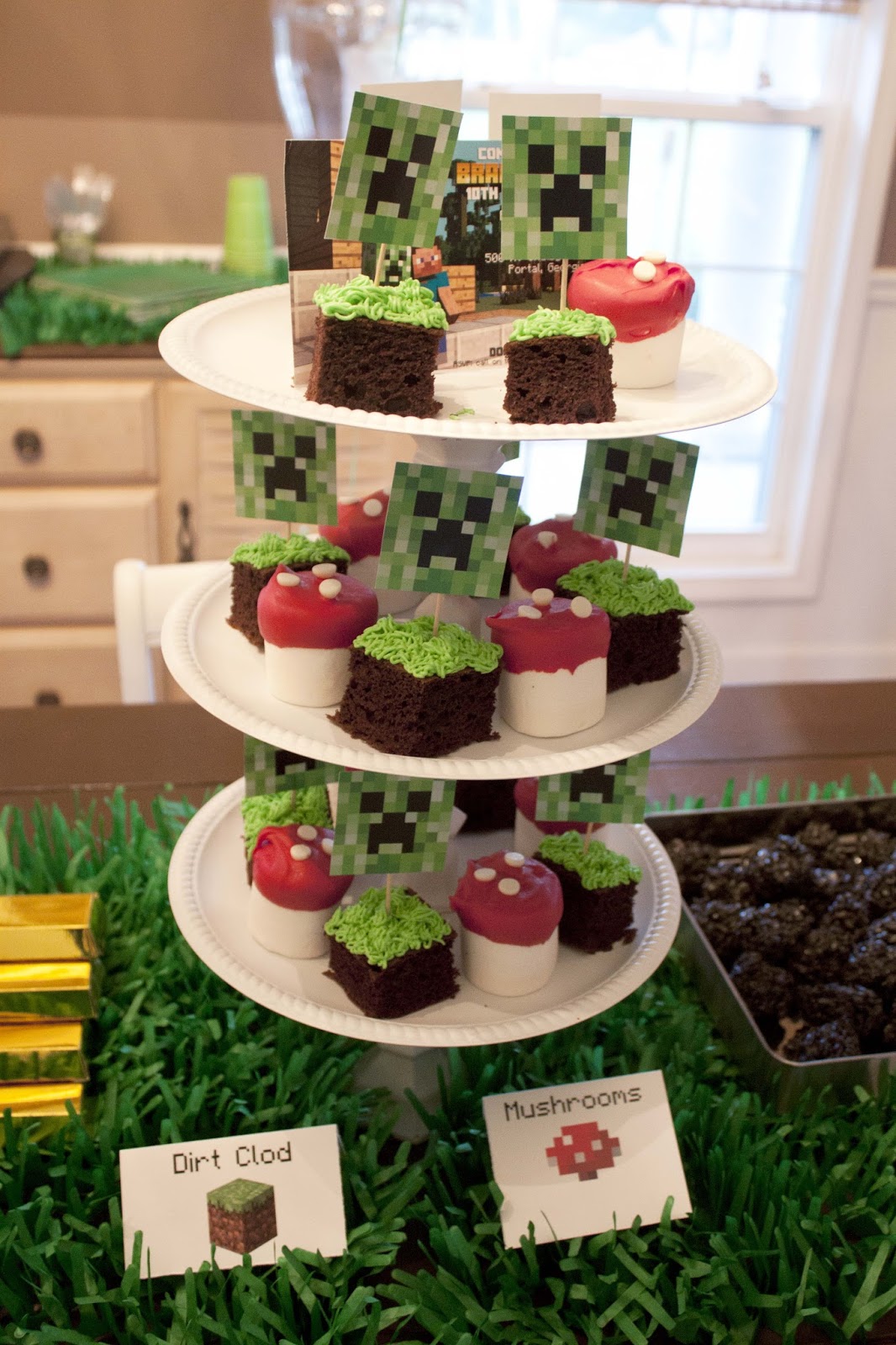 Minecraft Decoration Ideas for Birthday Elegant Diy Minecraft Birthday Party Craft Ideas Party Favors Printables