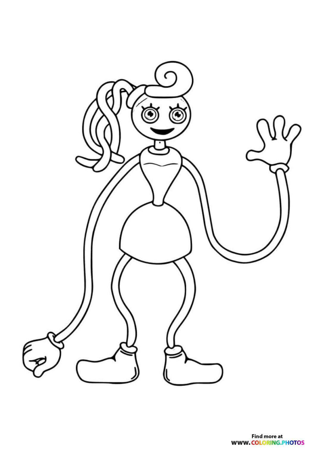 Mommy Long Legs Coloring New Mommy Long Legs Coloring Pages for Kids