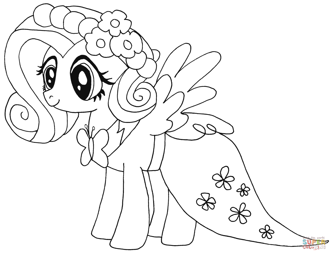 My Little Pony Coloring Lovely 40 Free Printable My Little Pony Coloring Pages