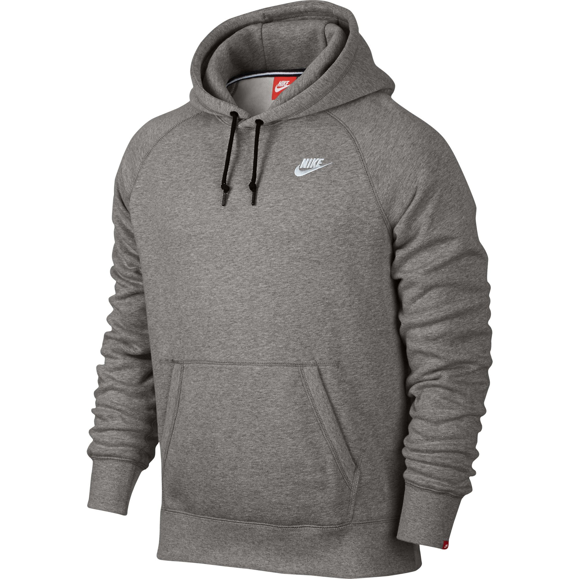 Nike Pullover Hoodie Unique Nike Ace Fleece Pullover Men S Hoo athletic Dark Grey White