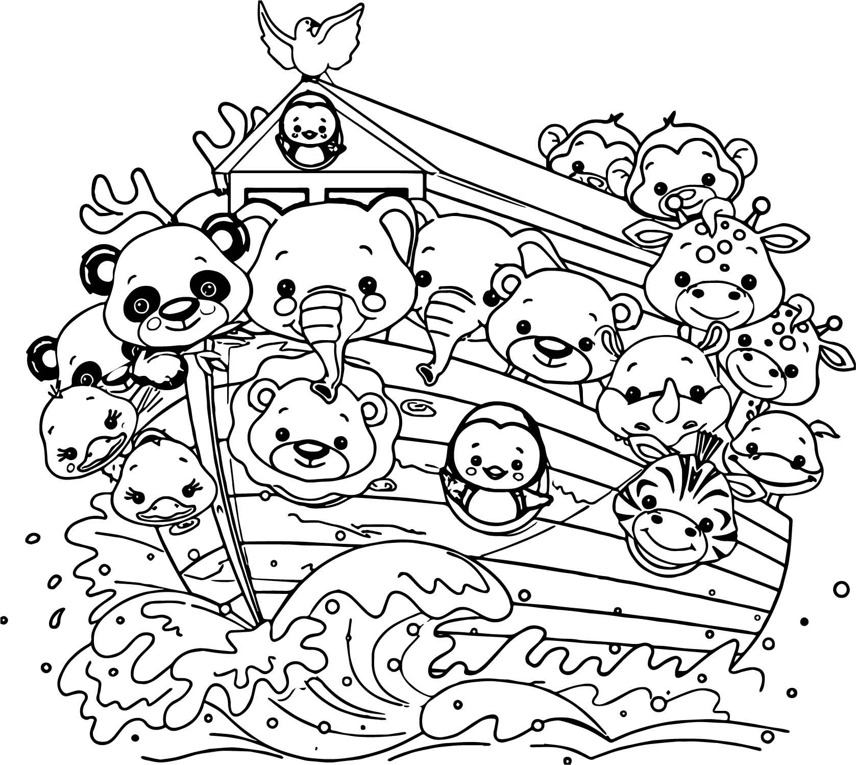 Noah and the Ark Coloring Page Fresh Noahs Ark Coloring Pages Best Coloring Pages for Kids