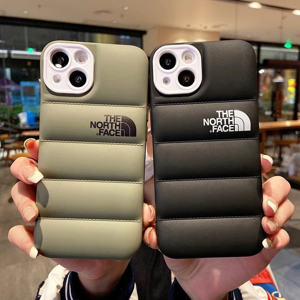 North Face Puffer Phone Case Elegant the north Face Inspiration Puffer Phone Case for iPhone 14 13 Etsy