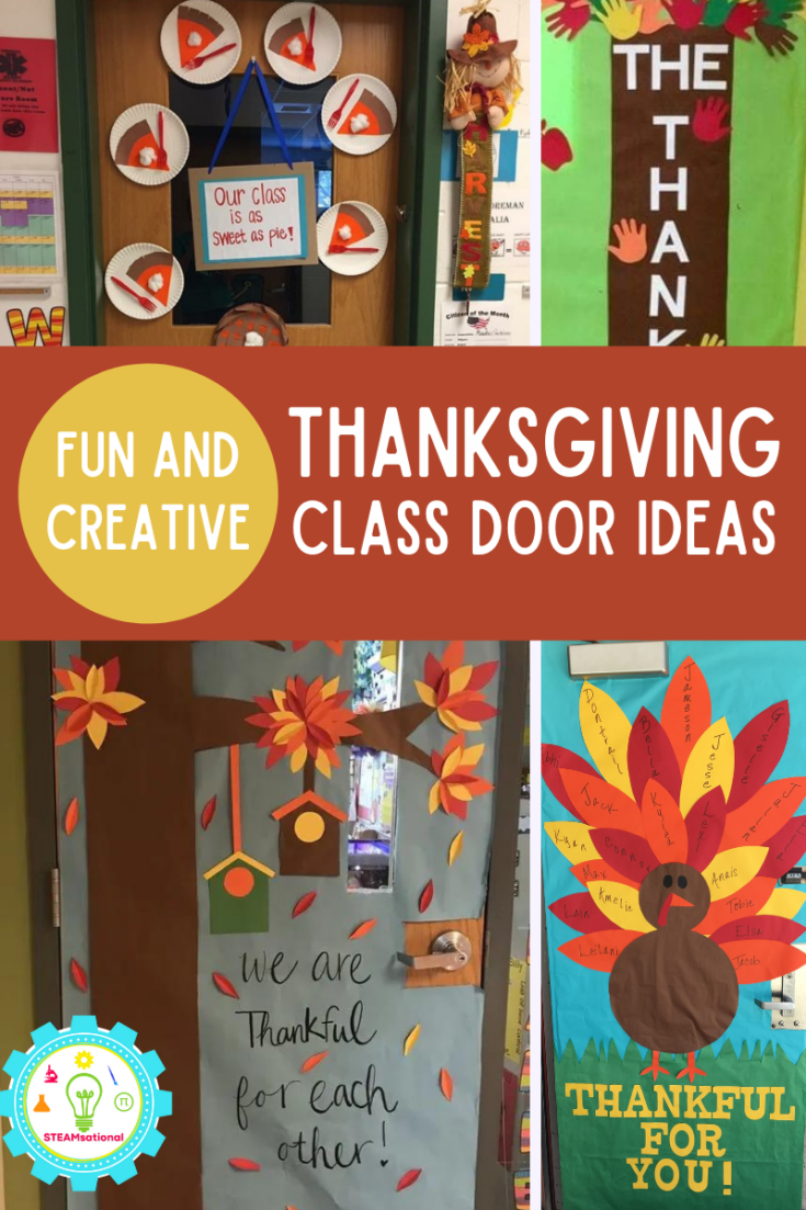 November Thanksgiving Classroom Doors Luxury 10 Festive Thanksgiving Classroom Door Decorations for Teachers