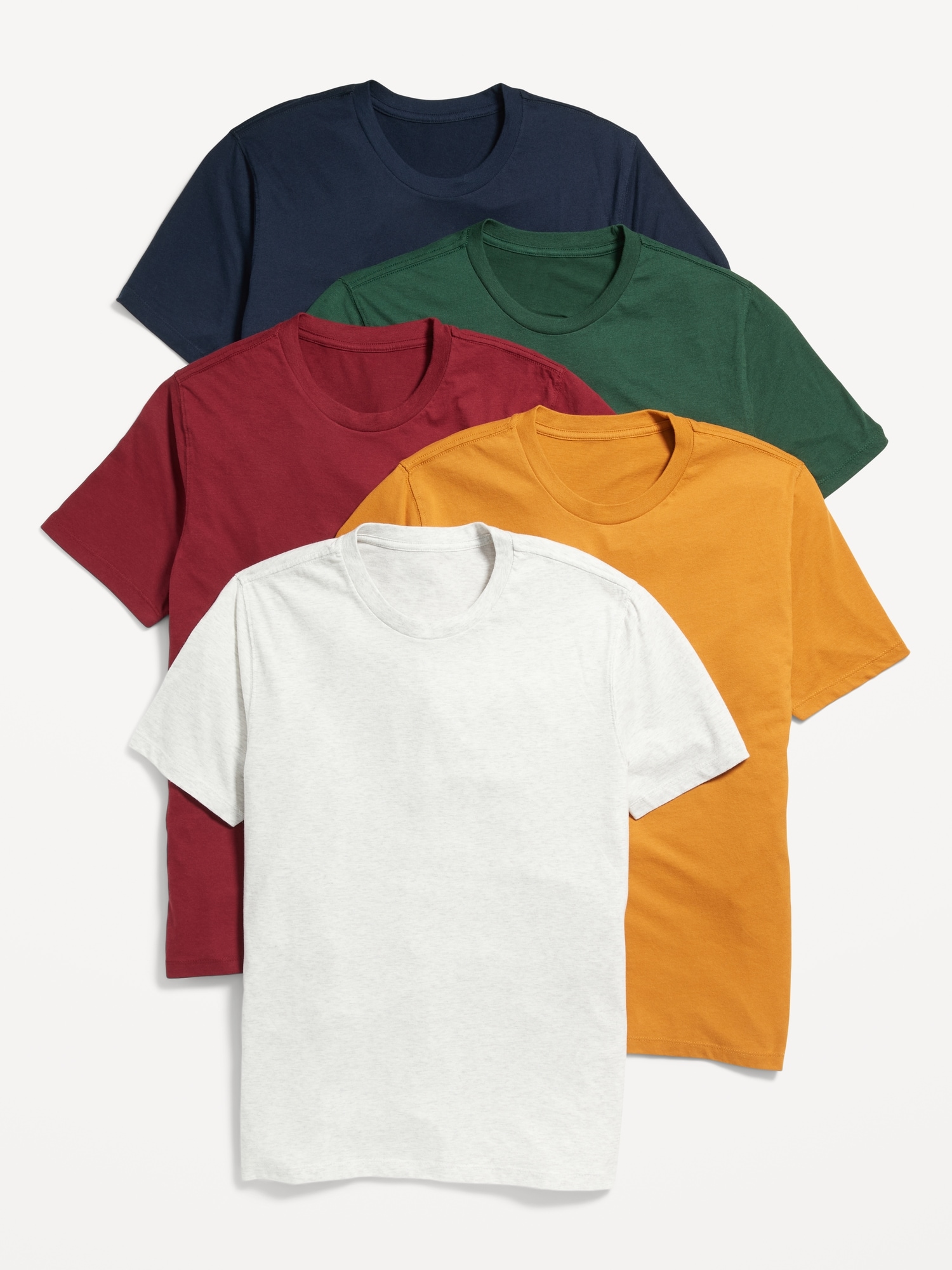 Old Navy Men&amp;#039;s T Shirts Luxury soft Washed solid T Shirt 5 Pack for Men