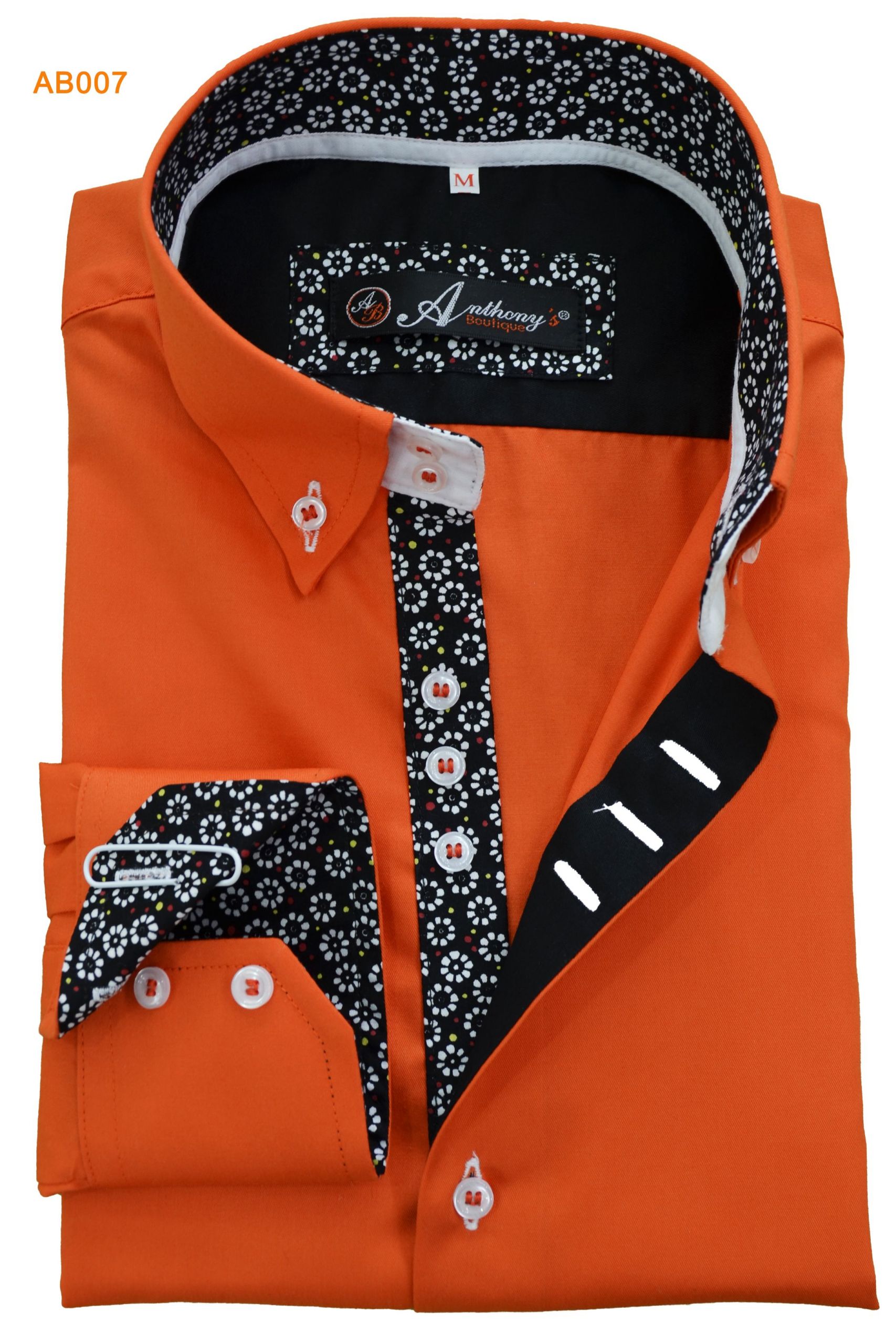 Orange Designer Shirt Awesome orange Designer Shirt for Men