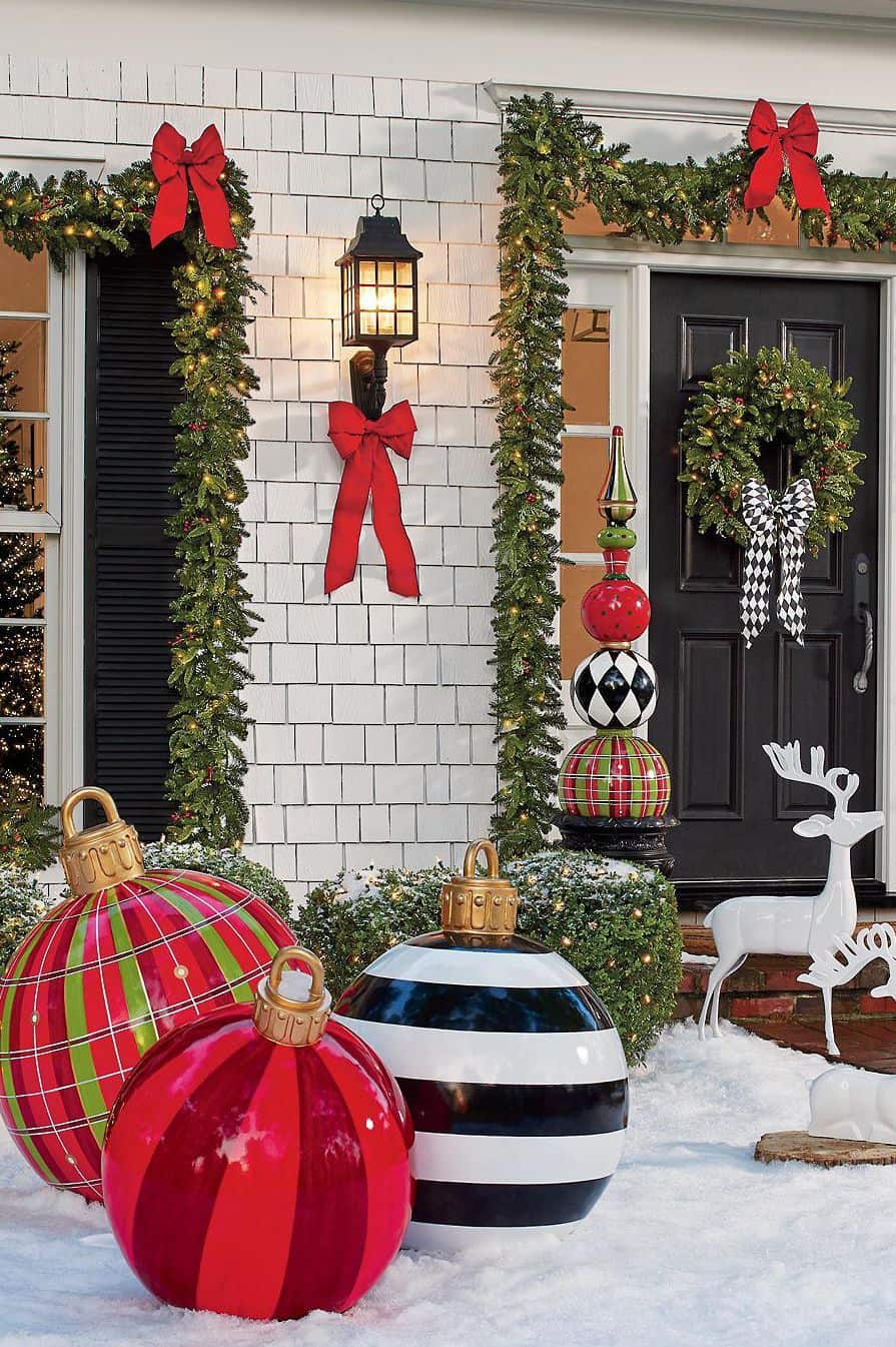 Outdoor House Decorations for Christmas Luxury 30 Stunning Outdoor Christmas Decorations to Make the Season Bright
