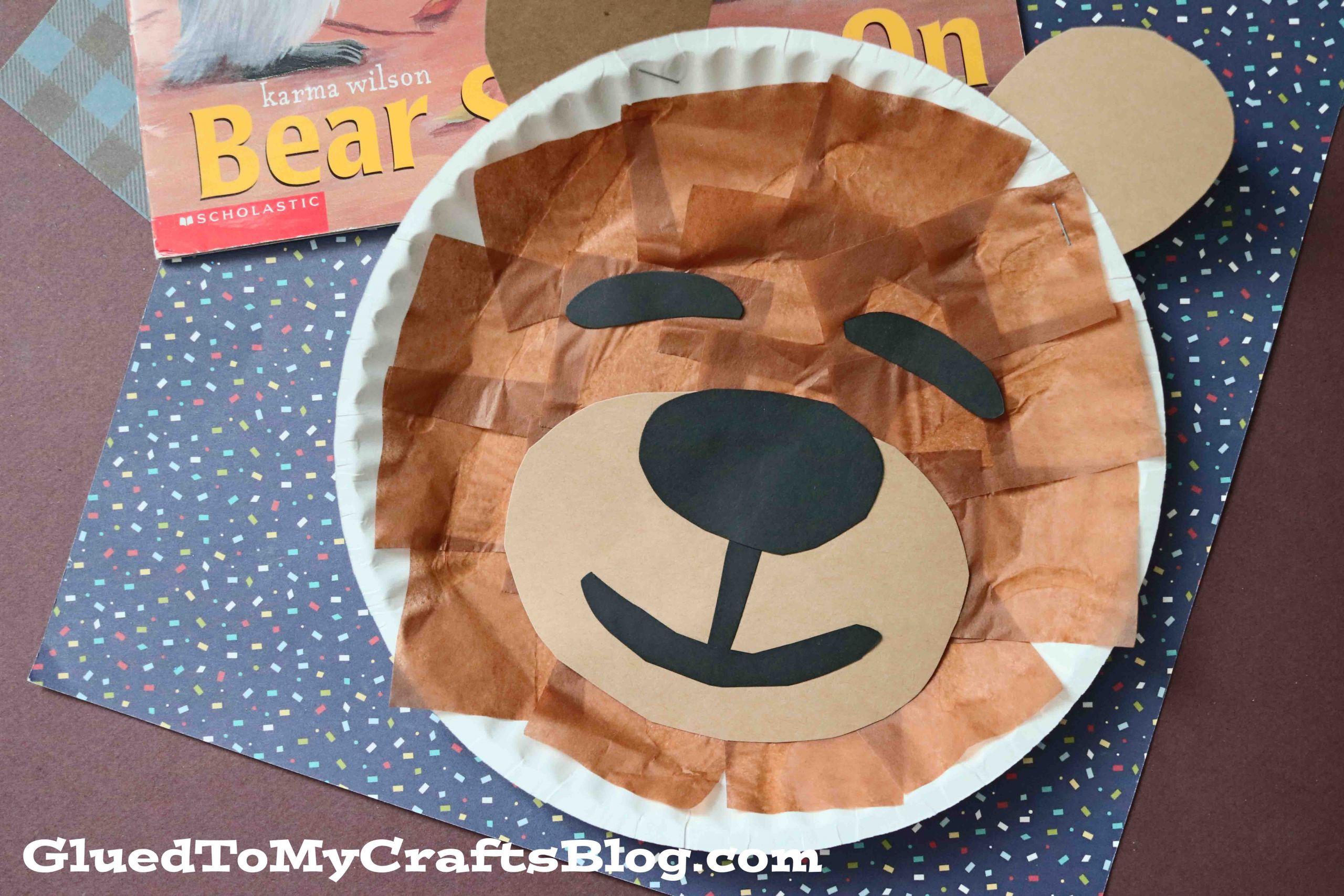 Paper Plate Bear New Paper Plate Sleeping Bear Craft